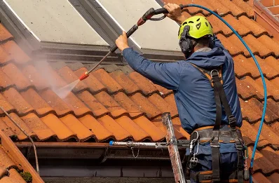 Démoussage et hydrofuge de toiture à Saint-Marcel-de-Careiret
